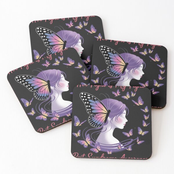 Item preview, Her Fight Is My Fight Rett Syndrome Awareness designed and sold by ConceptualVibes.