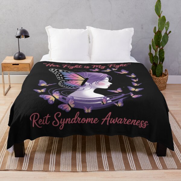Item preview, Her Fight Is My Fight Rett Syndrome Awareness designed and sold by ConceptualVibes.