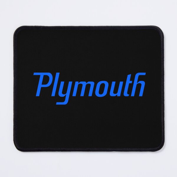 Item preview, Vintage Plymouth car script - blue print designed and sold by retropetrol.