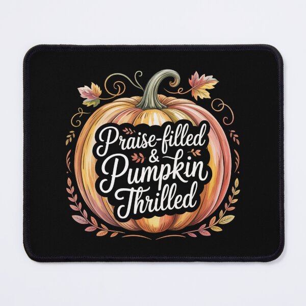 Item preview, Praise-Filled & Pumpkin-Thrilled designed and sold by theartfulaspie.