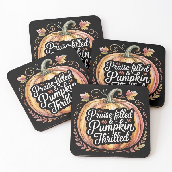 Item preview, Praise-Filled & Pumpkin-Thrilled designed and sold by theartfulaspie.