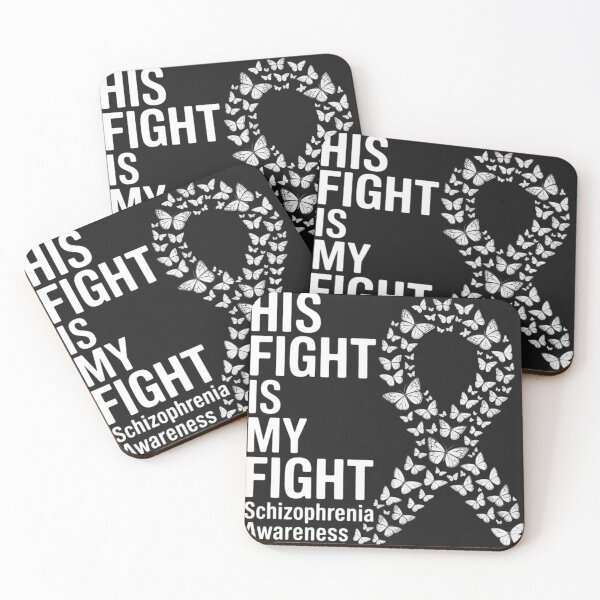 Item preview, His Fight Is My Fight Schizophrenia Awareness designed and sold by ConceptualVibes.
