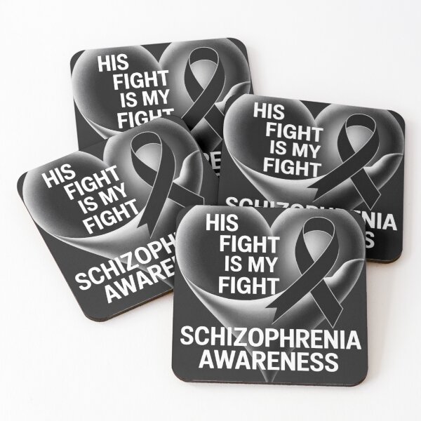 Item preview, His Fight Is My fight Schizophrenia designed and sold by ConceptualVibes.