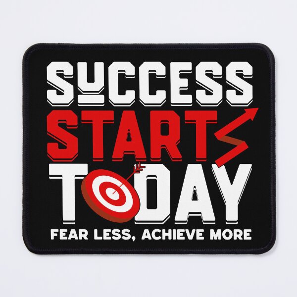 Item preview, Success Starts Today – Fear Less, Achieve More designed and sold by MINSET WEAR ® – Born from Mindset, Built on Discipline..
