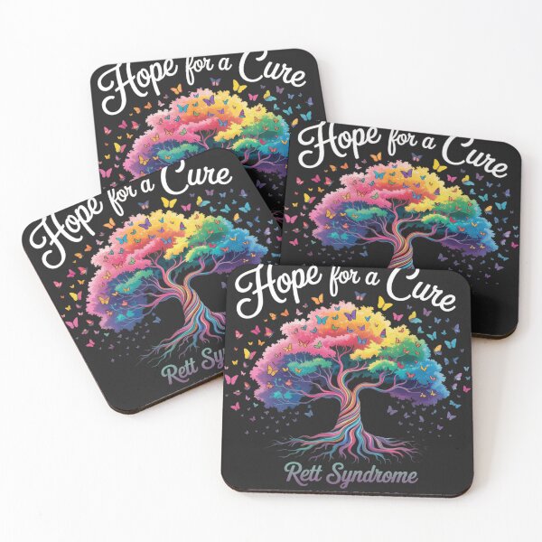 Item preview, Hope For A Cure Rett Syndrome Awareness Tree Ribbon  designed and sold by ConceptualVibes.
