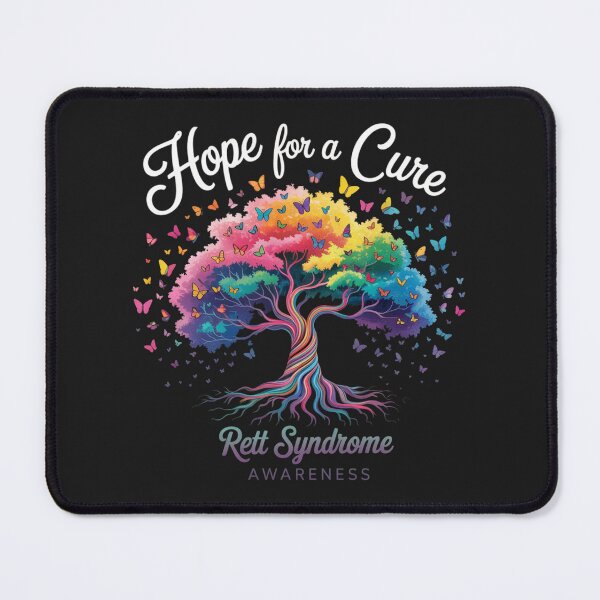 Item preview, Hope For A Cure Rett Syndrome Awareness Tree Ribbon designed and sold by ConceptualVibes.