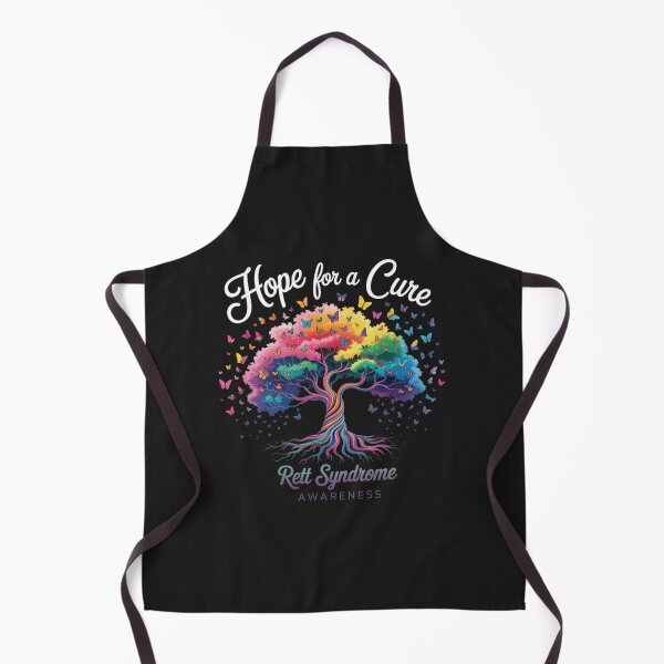 Item preview, Hope For A Cure Rett Syndrome Awareness Tree Ribbon designed and sold by ConceptualVibes.