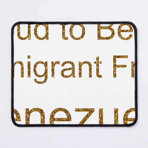 Item preview, PROUD TO BE AN IMMIGRANT FROM VENEZUELA SEQUIN designed and sold by TheIconSmith.