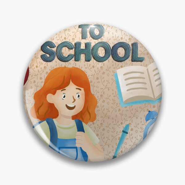 Item preview, school, September 1, office, schoolboy, girl, watercolor, alarm clock, lessons, knowledge, learning, teacher, grammar, ruler, book, backpack, write, read, draw designed and sold by Tetiana Pohurska.