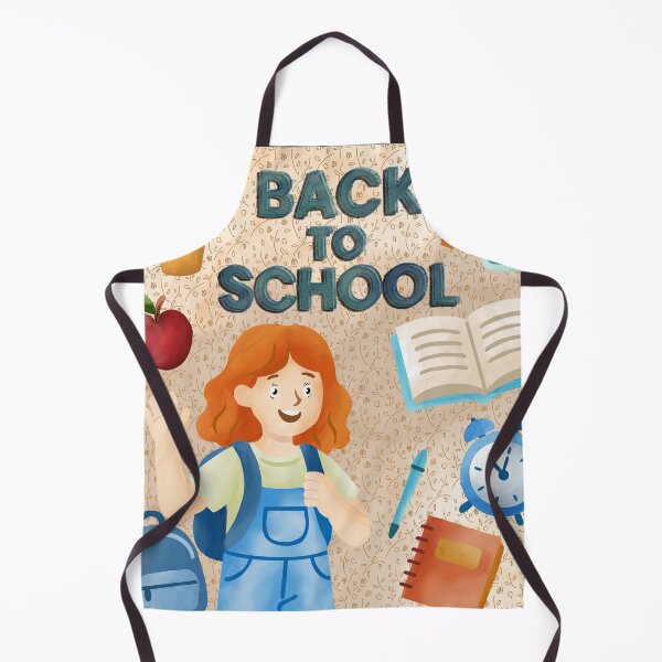Item preview, school, September 1, office, schoolboy, girl, watercolor, alarm clock, lessons, knowledge, learning, teacher, grammar, ruler, book, backpack, write, read, draw designed and sold by Tetiana Pohurska.