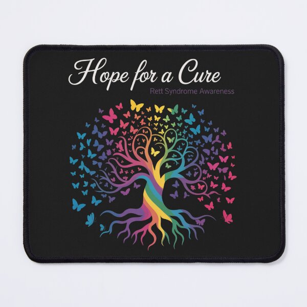 Item preview, Hope For A Cure Rett Syndrome Awareness Tree Ribbon designed and sold by ConceptualVibes.
