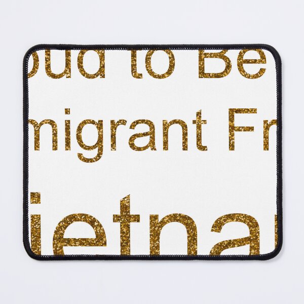 Item preview, PROUD TO BE AN IMMIGRANT FROM VIETNAM SEQUIN designed and sold by TheIconSmith.