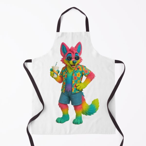 Item preview, A furry with a Hawaiian shirt designed and sold by FreddyE.