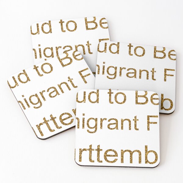 Item preview, PROUD TO BE AN IMMIGRANT FROM WÜRTTEMBERG SEQUIN designed and sold by TheIconSmith.