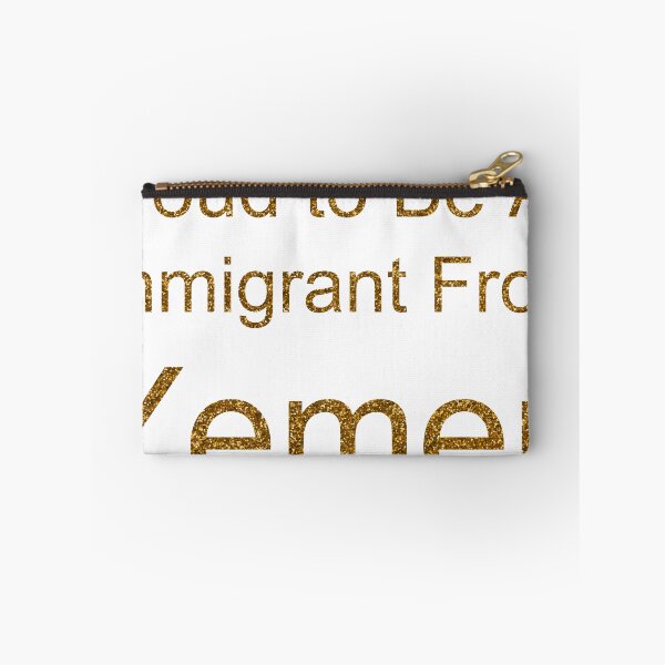 Item preview, PROUD TO BE AN IMMIGRANT FROM YEMEN SEQUIN designed and sold by TheIconSmith.