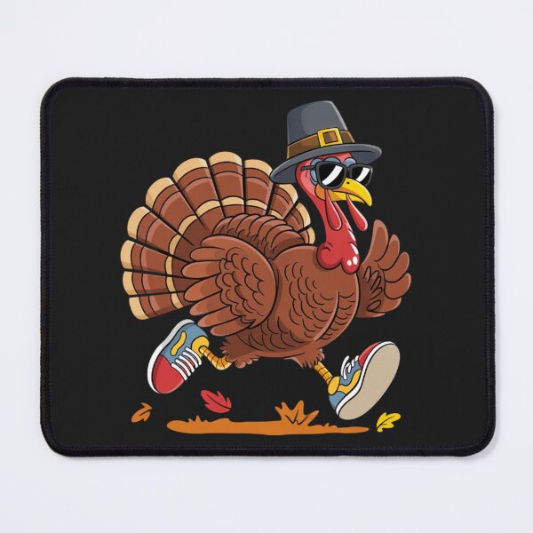 Item preview, Turkey Trot Funny Thanksgiving Day Running 5K Pilgrim designed and sold by ConceptualVibes.