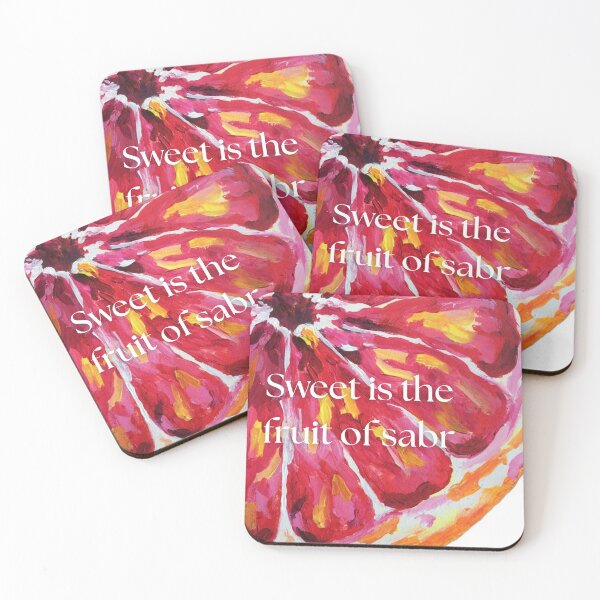 Item preview, Sweet is the Fruit of Sabr – Islamic Art Print designed and sold by MiskAndMoon.