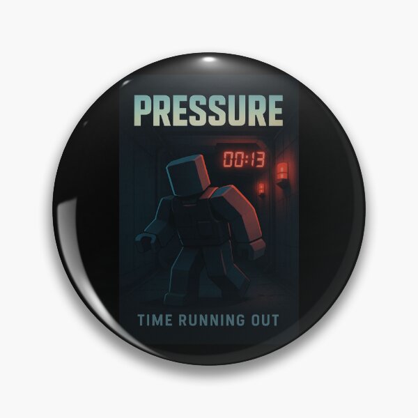 Item preview, Pressure Countdown – Escape Under Time Limit | Blocky Runner Design designed and sold by LookARTIST.