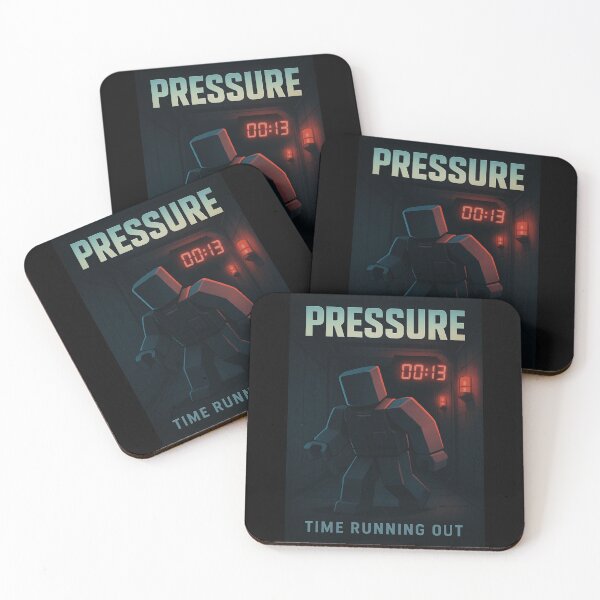 Item preview, Pressure Countdown – Escape Under Time Limit | Blocky Runner Design designed and sold by LookARTIST.