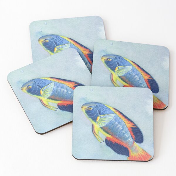 Item preview, This Wrasse is on Fire designed and sold by Alicia Robinson.
