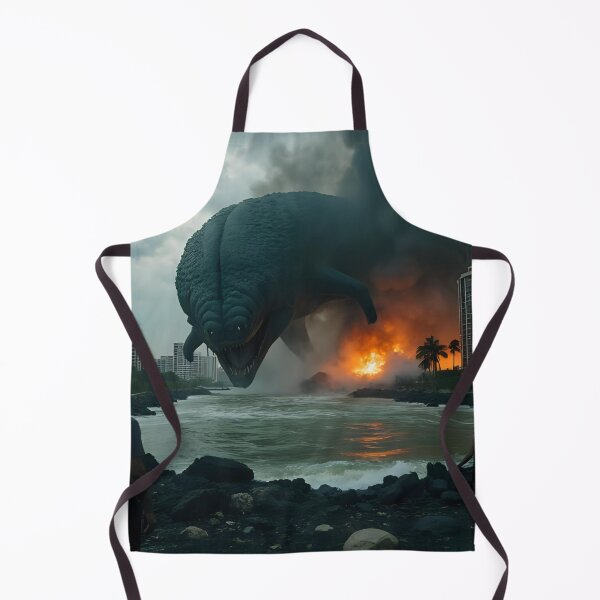 Item preview, Giant flying beast destroying city. designed and sold by Extintos.