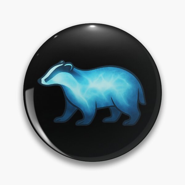 Item preview, Spirit animal and guardian creature - Sticker: Badger designed and sold by MossTrail.