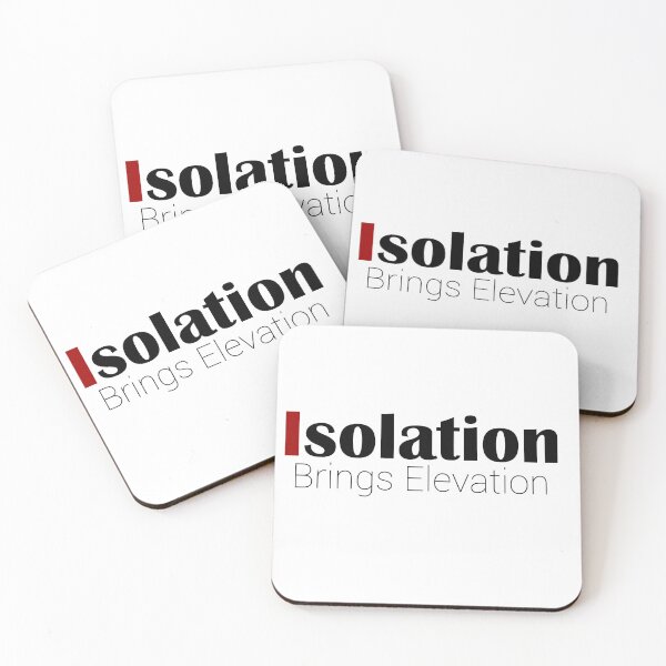 Item preview, Isolation Brings Elevation – Motivational Faith-Based designed and sold by OmniiProspera.