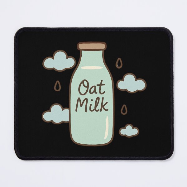 Item preview, Oat milk in a glass bottle designed and sold by DamioPolArt.