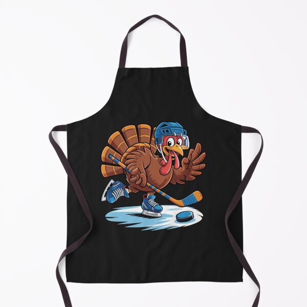 Item preview, Turkey Playing Ice Hockey Happy Thanksgiving Boys Turkey Day designed and sold by ConceptualVibes.