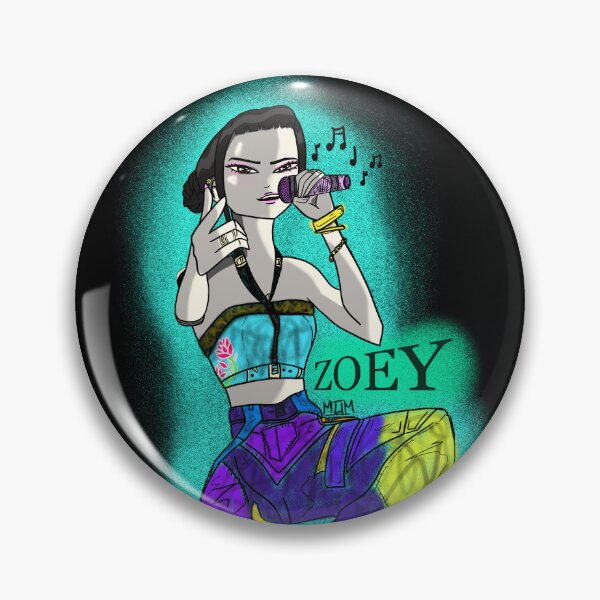 Item preview, KPOP Demon Hunters: ZOEY RAPPING! by MarcieOM designed and sold by MarzOM.