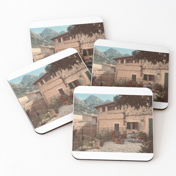 Item preview, Mediterranean Courtyard Serenity – Rustic Photo Art designed and sold by AmeliaKrysiak.