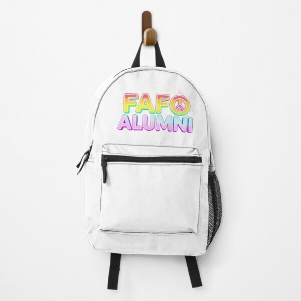 Item preview, Rainbow Peace Sign FAFO ALUMNI designed and sold by FAFO-ALUMNI.