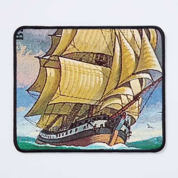 Item preview, Tanzania Old Sailing ships. Vintage postage stamp Tanzania, Battle ship, ancient sailing ship on the ocean, 1994 designed and sold by BlareBlare.