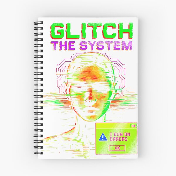 Item preview, Glitch the System - Run on Errors designed and sold by WiktorMaciuszekArt.