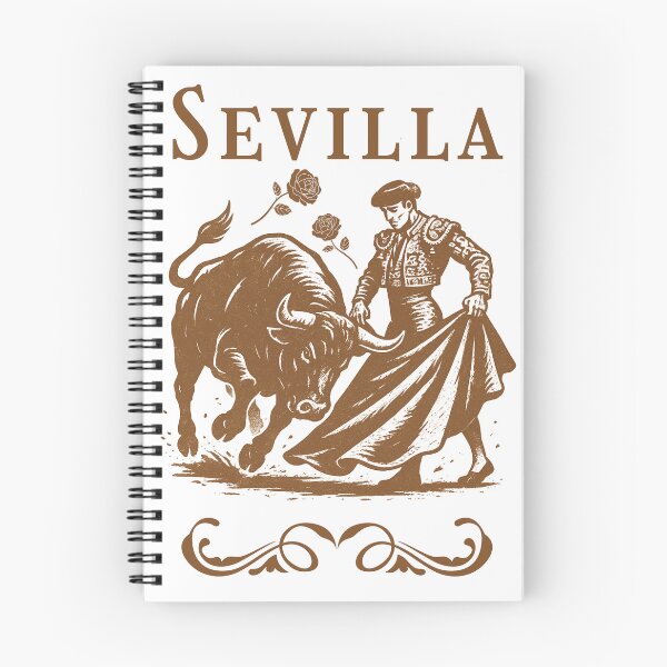 Item preview, Vintage Sevilla Bullfighting Shirt – Distressed Sevilla Travel Design designed and sold by Thehatinthecat.