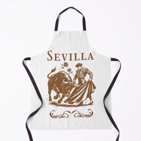 Item preview, Vintage Sevilla Bullfighting Shirt – Distressed Sevilla Travel Design designed and sold by Thehatinthecat.