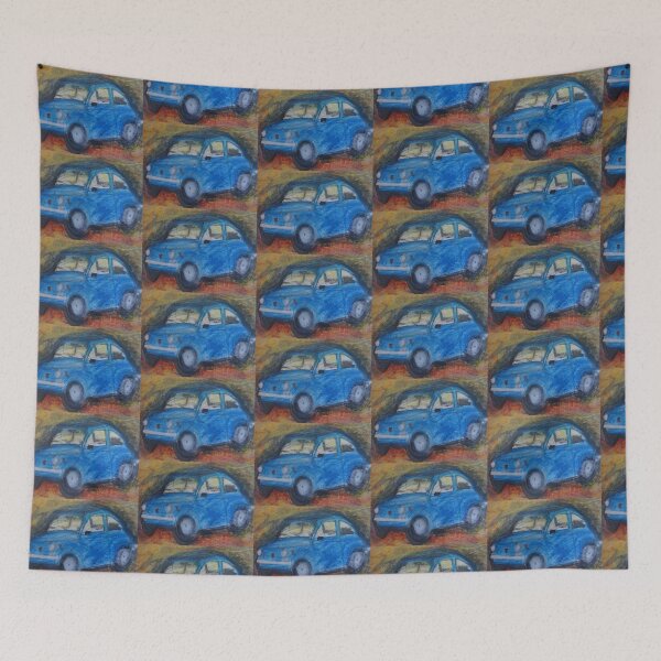 Item preview, Fiat500 blu cielo designed and sold by walterfest.