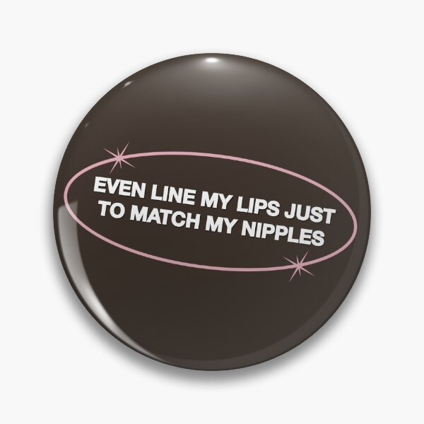 Item preview, Leave Me Alone Lyrics - Reneé rapp - "Even Line My Lips Just To Match My Nipples" designed and sold by moonna designs.