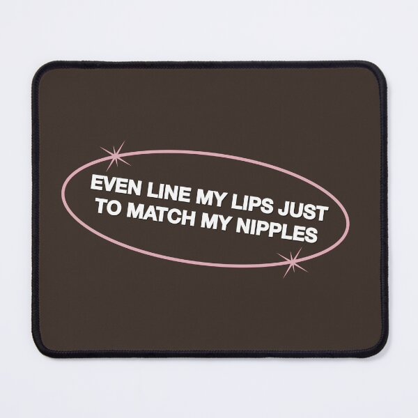 Item preview, Leave Me Alone Lyrics - Reneé rapp - "Even Line My Lips Just To Match My Nipples" designed and sold by moonna designs.