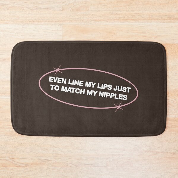 Item preview, Leave Me Alone Lyrics - Reneé rapp - "Even Line My Lips Just To Match My Nipples" designed and sold by moonna designs.