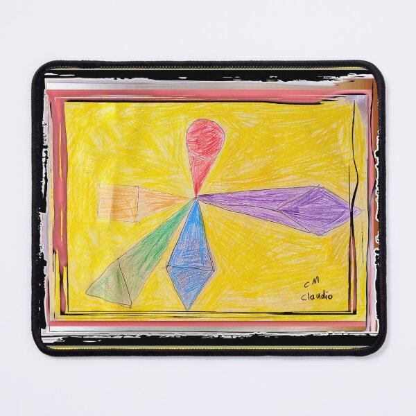 Item preview, “Crystal Bloom – Abstract Artwork by Claudio” designed and sold by ClaudiosArt.