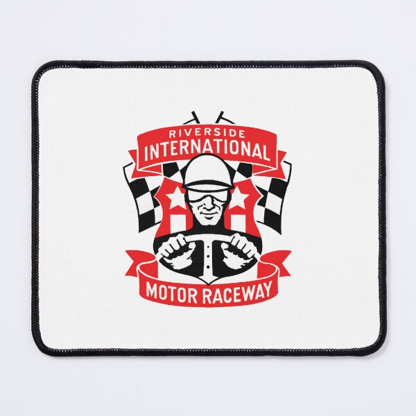 Item preview, First Riverside Raceway emblem (1957) designed and sold by retropetrol.