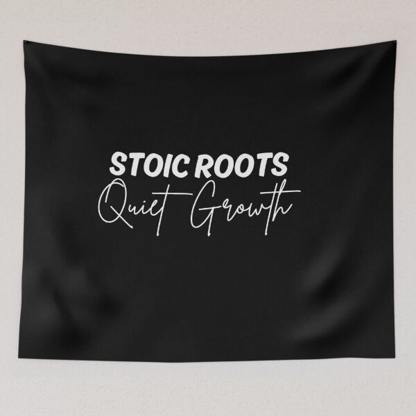 Item preview, Stoic Roots, Quiet Growth - Stoicism Artwork | Stoic Clothing | Minimalist Stoic Art designed and sold by LexaArtworks.