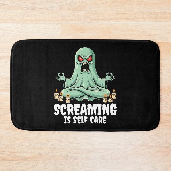 Item preview, SCREAMING IS SELF CARE - GHOST HALLOWEEN designed and sold by KEF Custom.