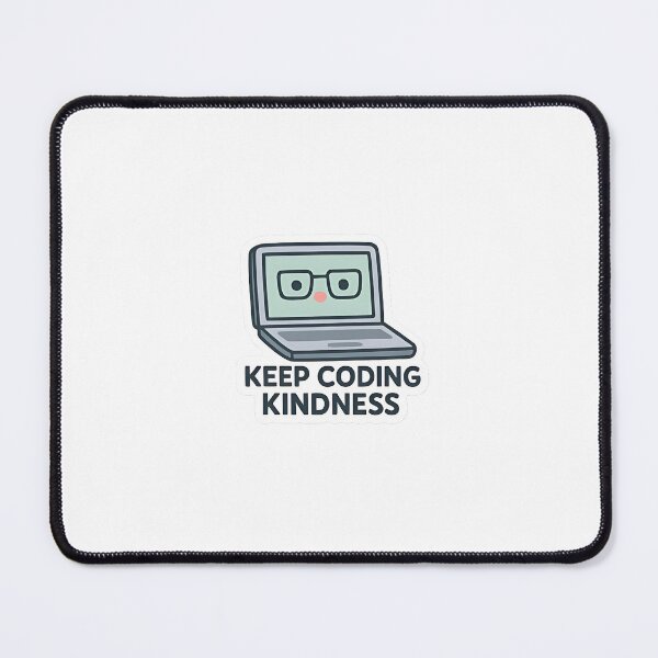 Item preview, Keep Coding Kindness Sticker – Programmer Positivity designed and sold by RobinDoodles.