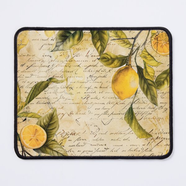 Item preview, Vintage Lemon Botanical Paper designed and sold by Linda Roisum.