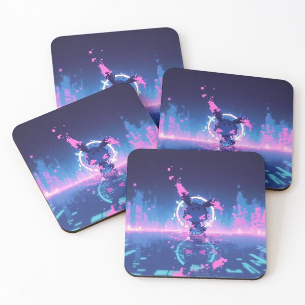 Item preview, Glitched Bunny Pixel Creature designed and sold by Christian Weiss.