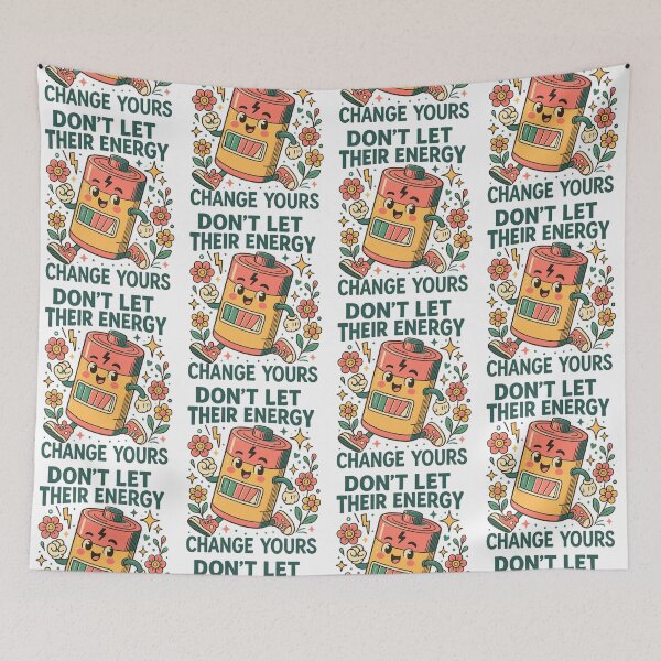 Item preview, Sarcastic Inspirational Don't Let Their Energy Change Yours saying Funny Retro Mental Health Positive Quote for Strong Women designed and sold by LuxeGraphix.