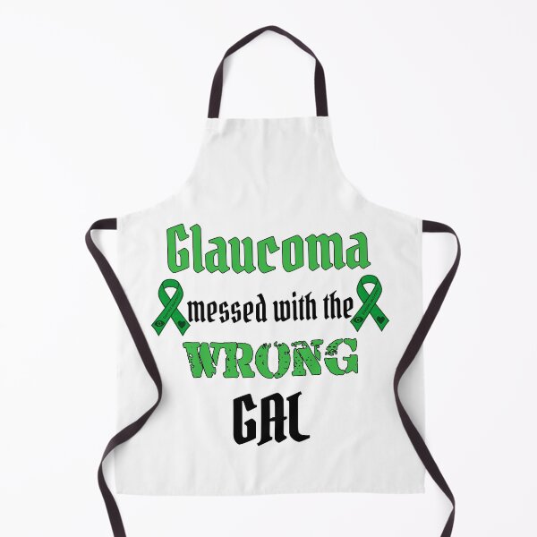 Item preview, Copy of Glaucoma Messed with the Wrong Gal – Vision Loss Grit designed and sold by Eyepatch-Jacks.