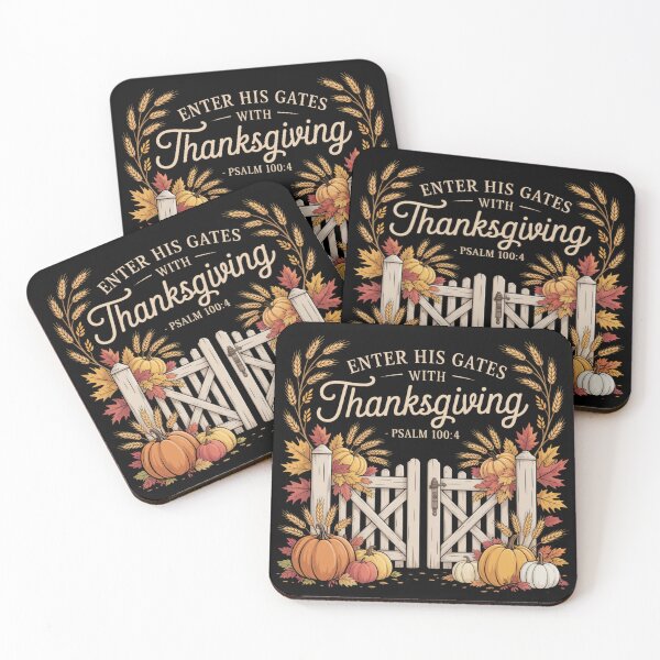 Item preview, Enter His Gates with Thanksgiving – Psalm 100:4 designed and sold by theartfulaspie.
